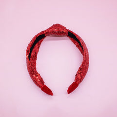 Sparkly Sequin Knot Headband - FROG SAC