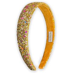 Tapered Chunky Glitter Headband - FROG SAC