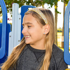 Tapered Chunky Glitter Headband - FROG SAC