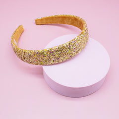 Tapered Chunky Glitter Headband - FROG SAC