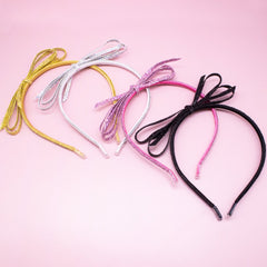 Thin Bow Headbands - 4 Pack - FROG SAC