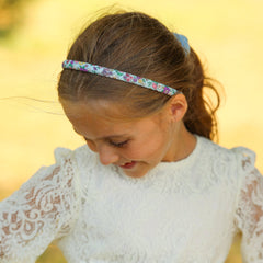 Thin Floral Headbands - 6 Pack - FROG SAC