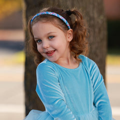 Thin Mermaid Glitter Headbands - 6 Pack - FROG SAC