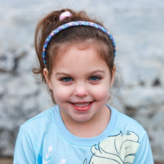 Thin Mermaid Glitter Headbands - 6 Pack - FROG SAC