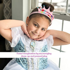 Tiara Crown Headband Making Kit - DIY Craft for Kids - FROG SAC