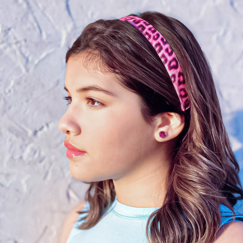 Adjustable No Slip Cheetah Headbands - FROG SAC
