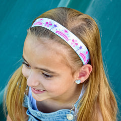 Adjustable No Slip Headbands - Cute Icons 5 Pack - FROG SAC