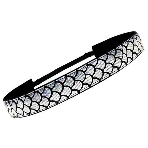 Adjustable No Slip Metallic Mermaid Headband - FROG SAC
