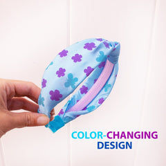 Color-Changing UV Ink Knot Headband - FROG SAC
