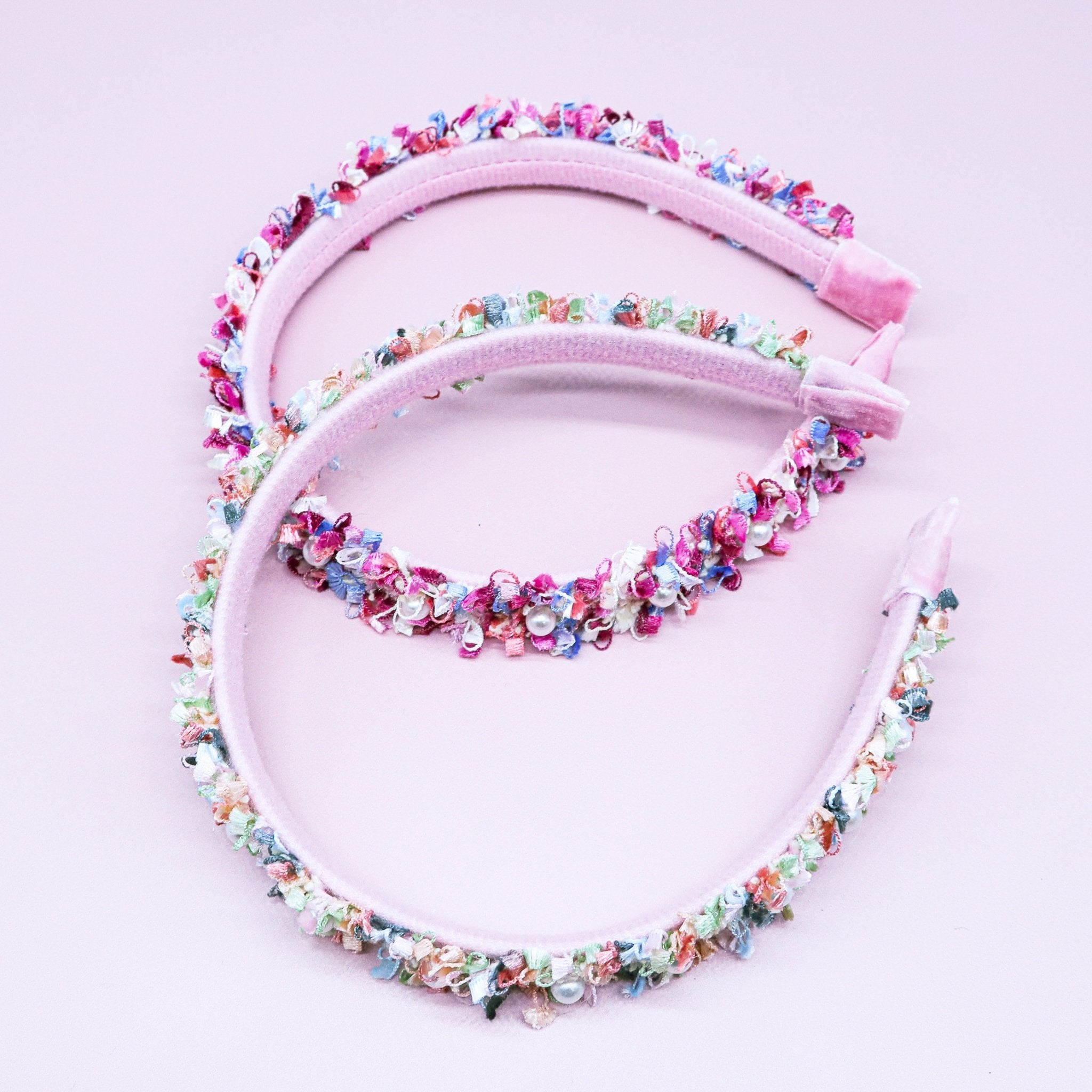 Confetti Pearl Headbands - 2 Pack - FROG SAC