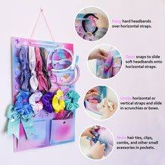 Hanging Butterfly Hair Accessories Organizer - FROG SAC