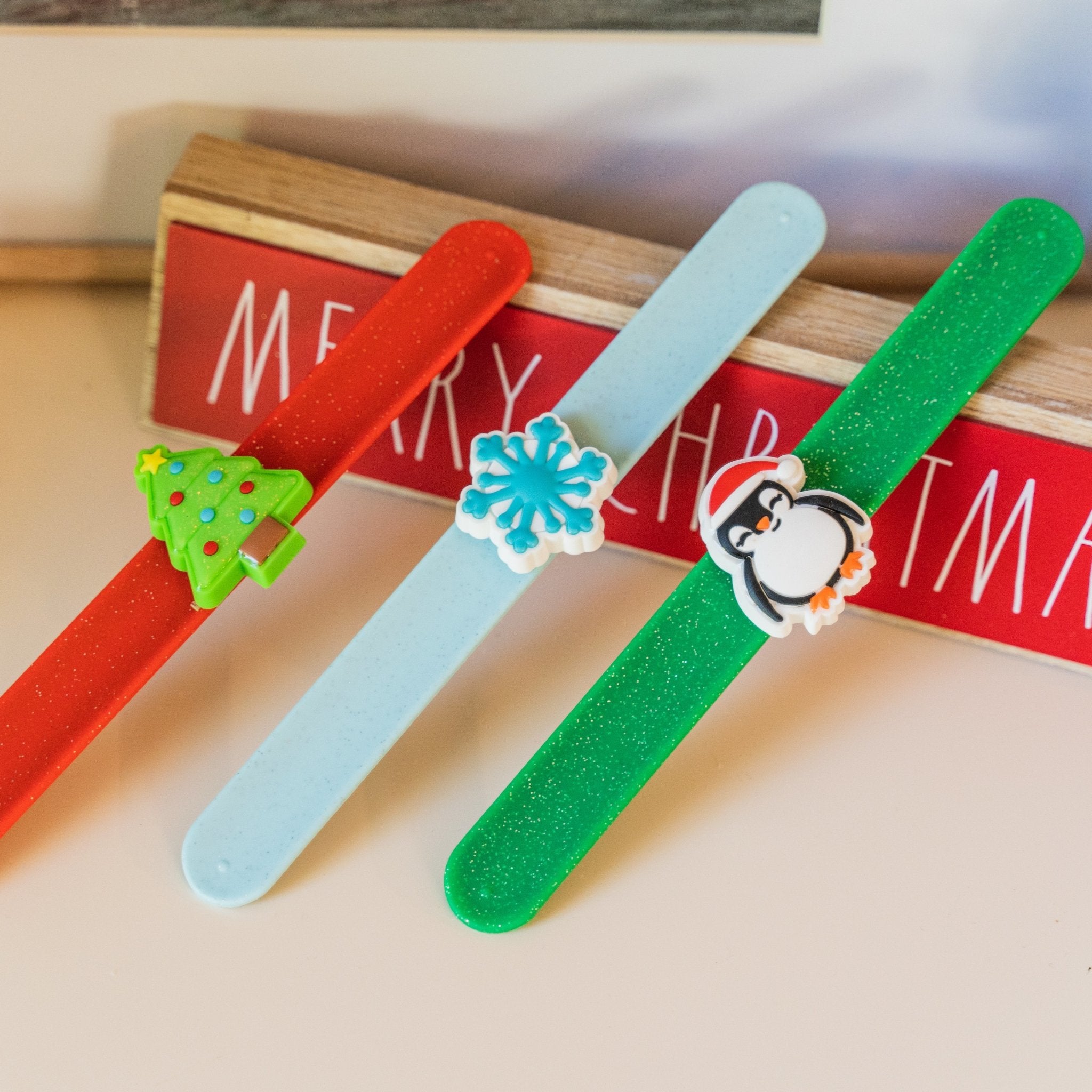 Christmas Design Slap Bracelets - Cappel's