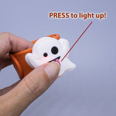 Light Up LED Halloween Slap Bracelets - 3 Pack - FROG SAC