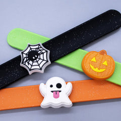 Light Up LED Halloween Slap Bracelets - 3 Pack - FROG SAC