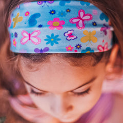 Princess Butterflies Unicorns Stretch Headbands - 3 Pack - FROG SAC