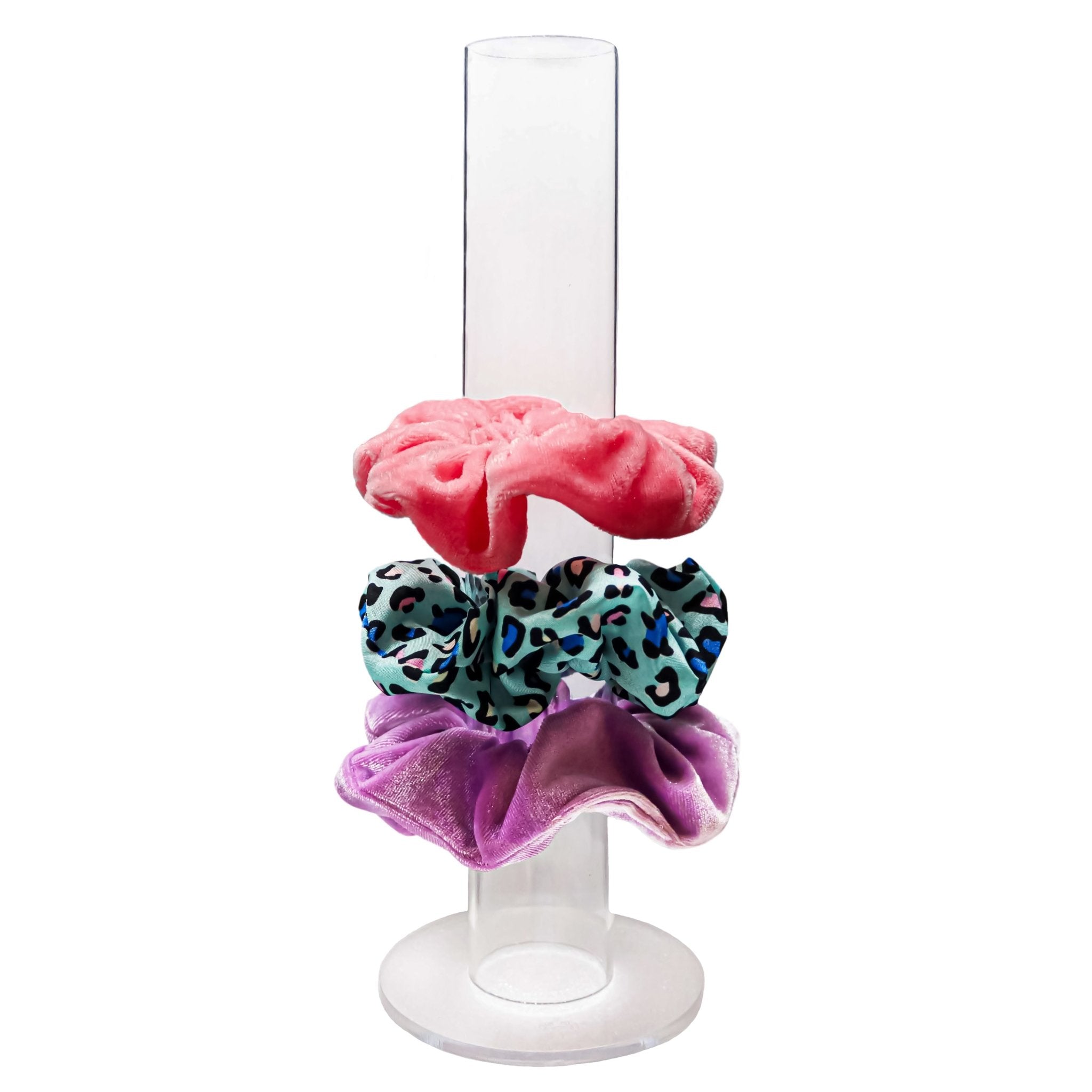 Acrylic Scrunchie Holder Display Stand