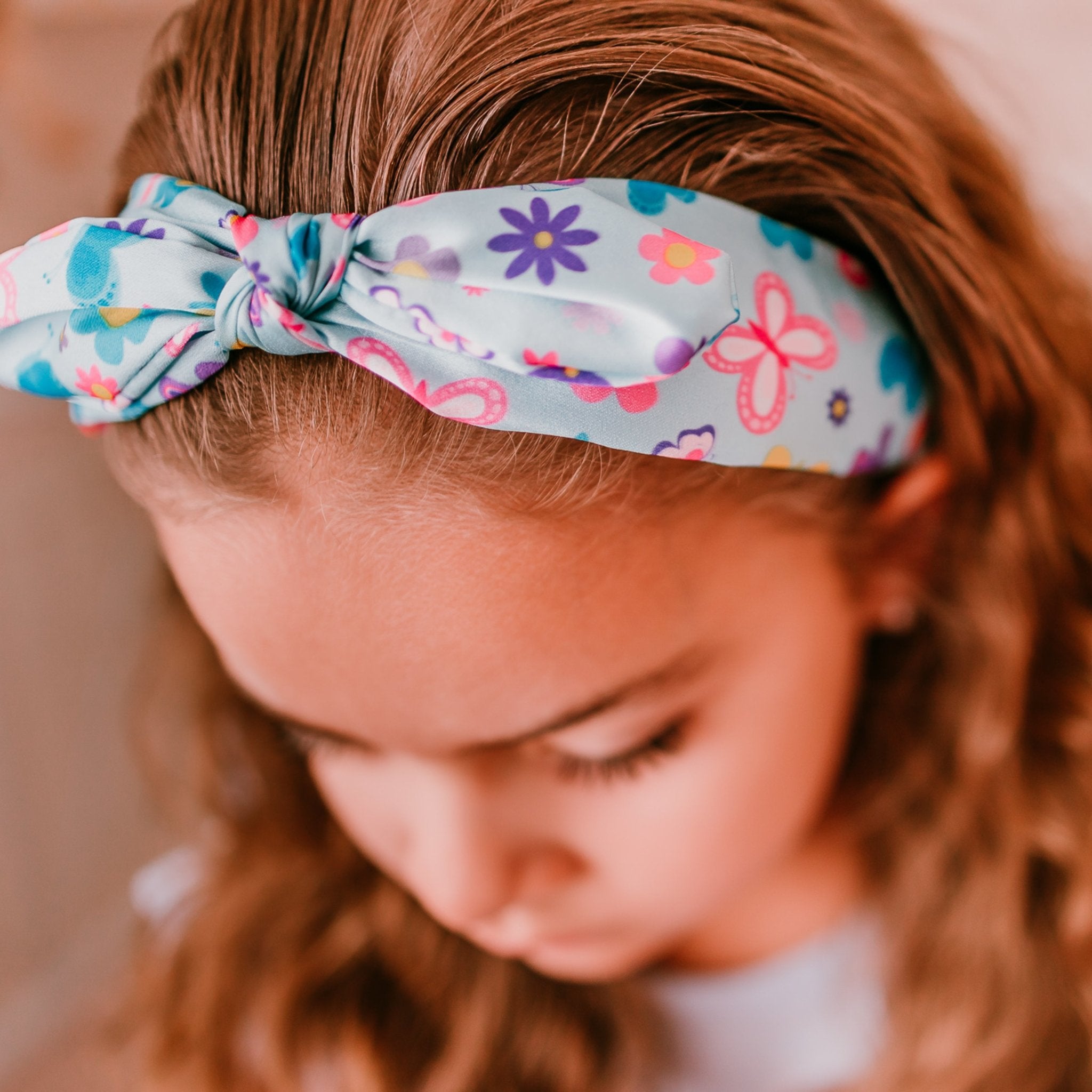 Silky Knotted Bow Headband - FROG SAC