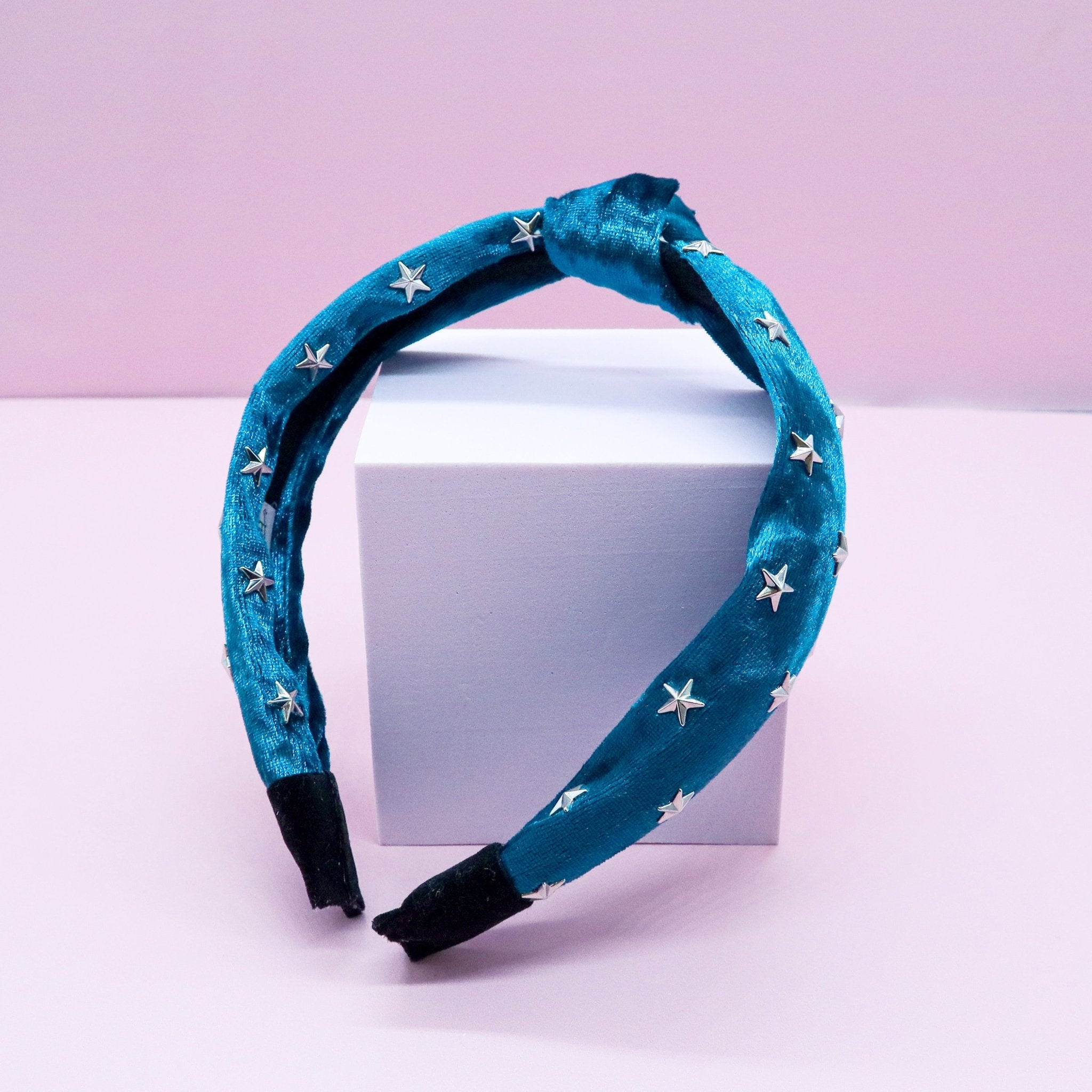 Silver Studded Star Headband - FROG SAC