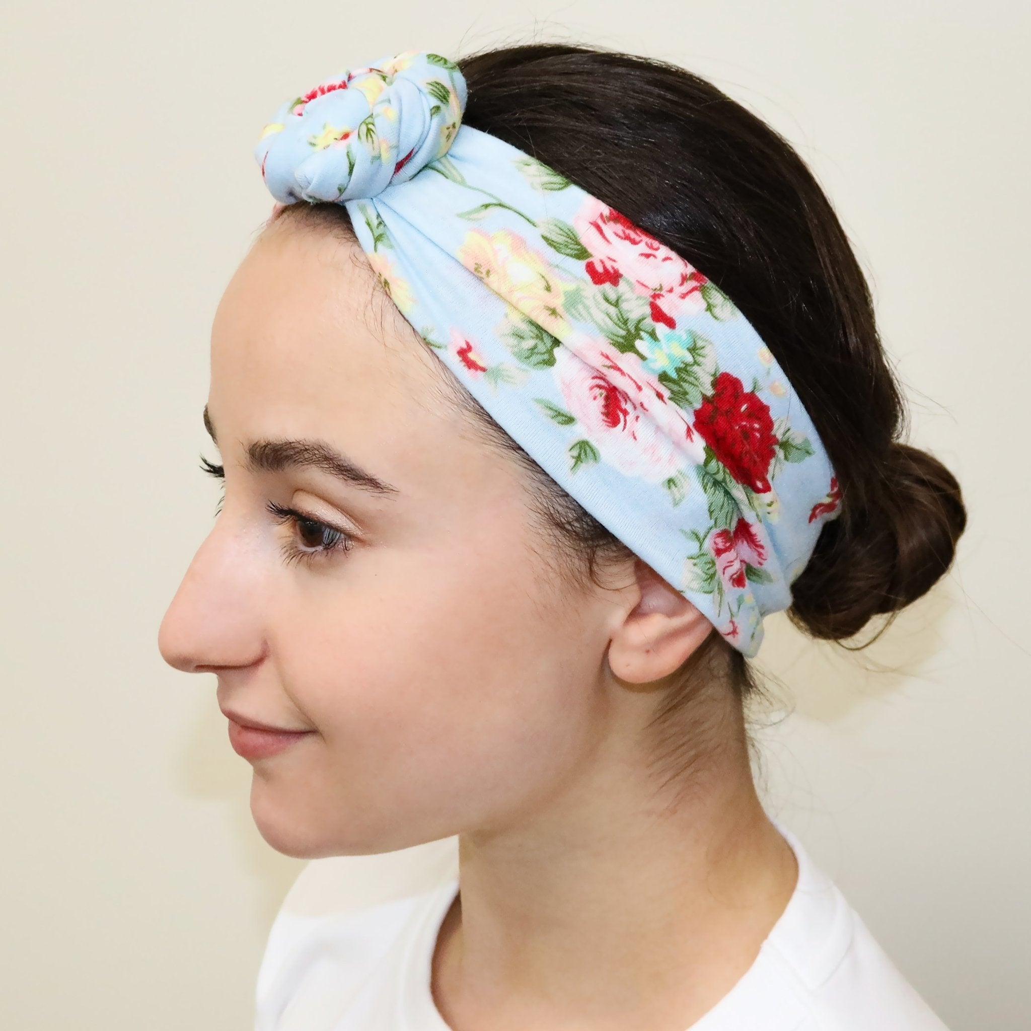Soft Stretch Floral Headband - FROG SAC