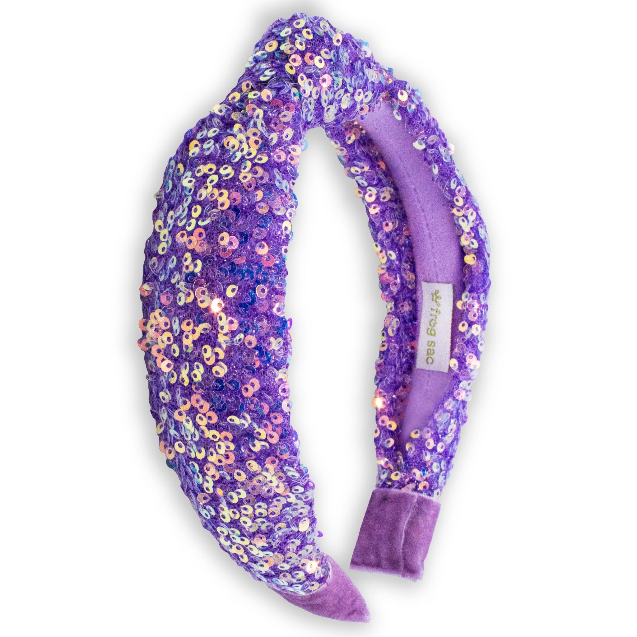 Sparkly Sequin Knot Headband - FROG SAC