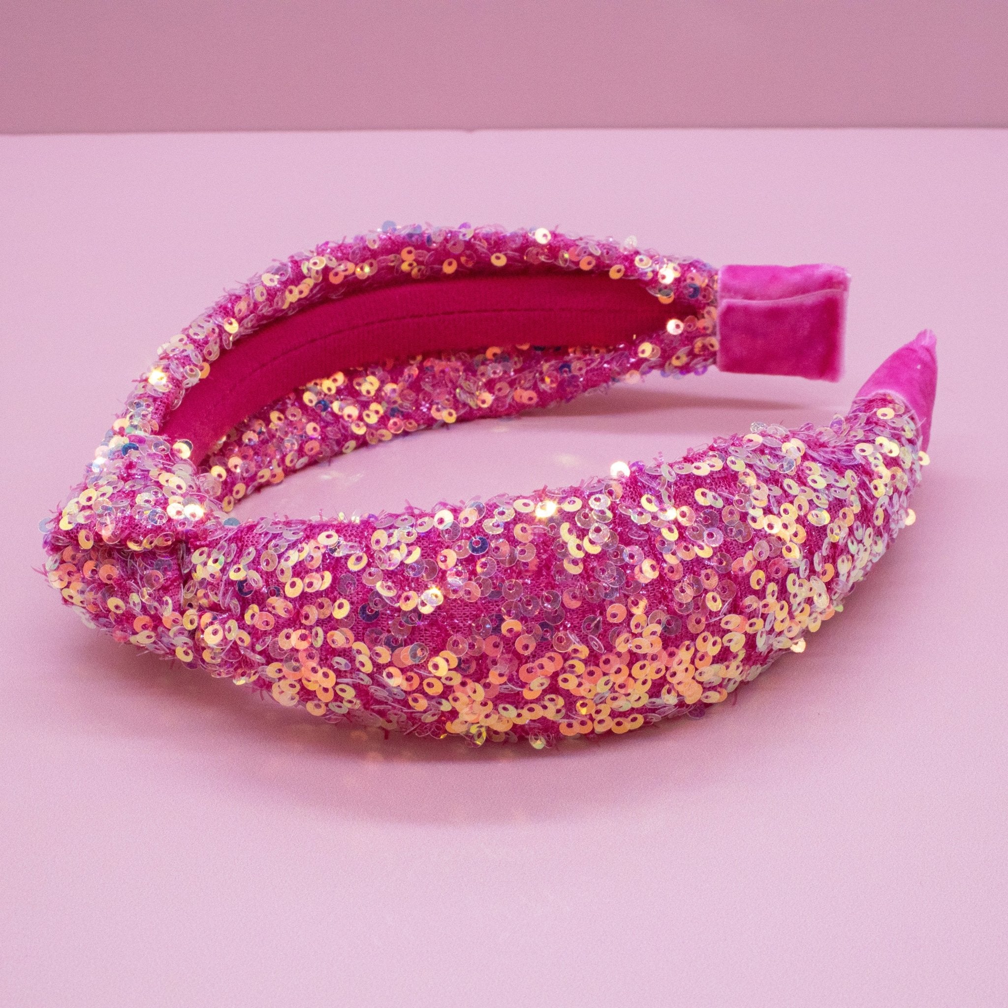 Sparkly Sequin Knot Headband For A Cause (Charity) - FROG SAC