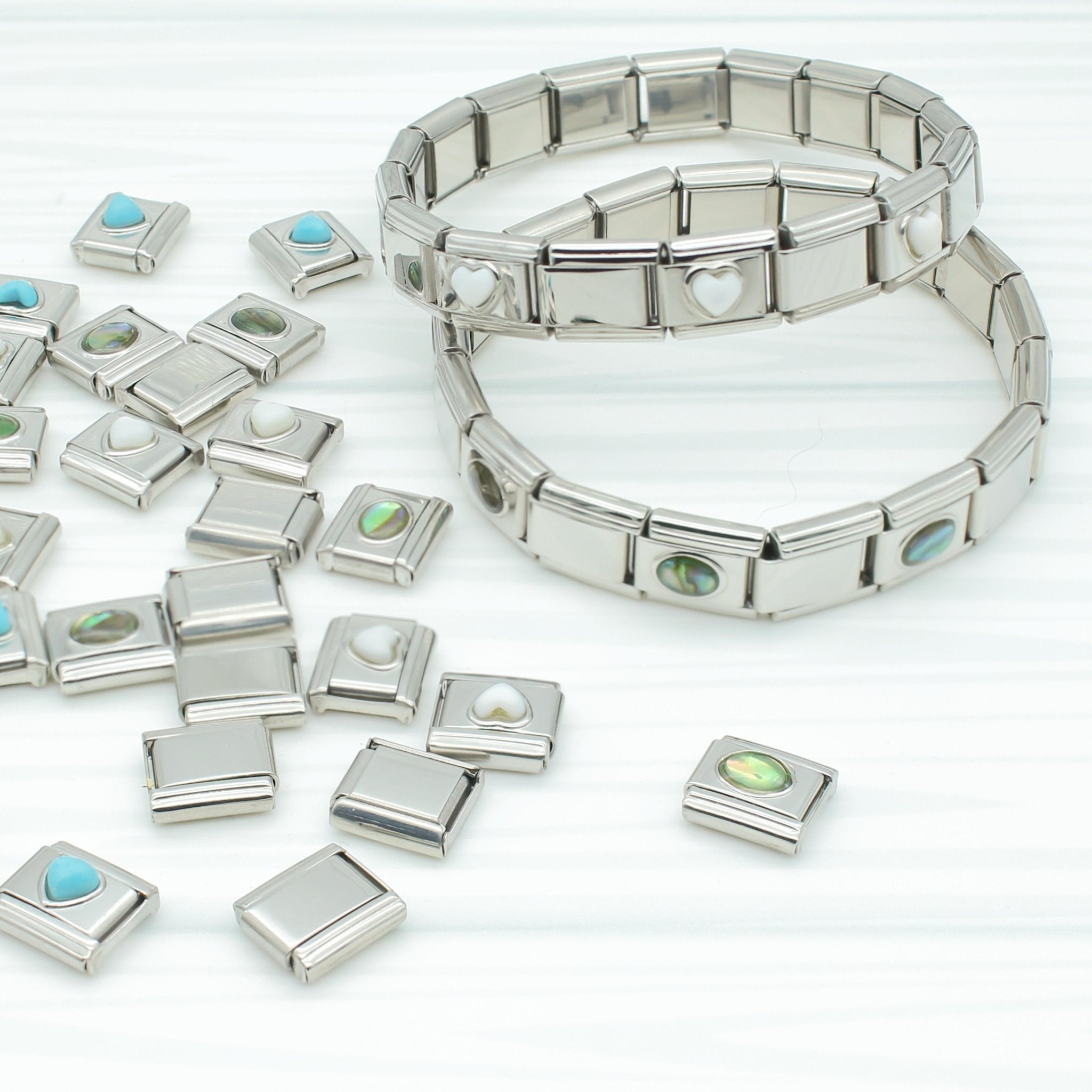 Stainless Steel Italian Links Bracelet - FROG SAC
