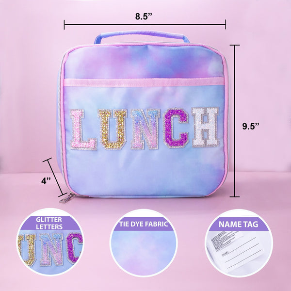 Varsity Pink Lunch Bag