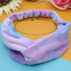 Ultra Soft Stretch Knot Headbands - Tie Dye 4 Pack - FROG SAC